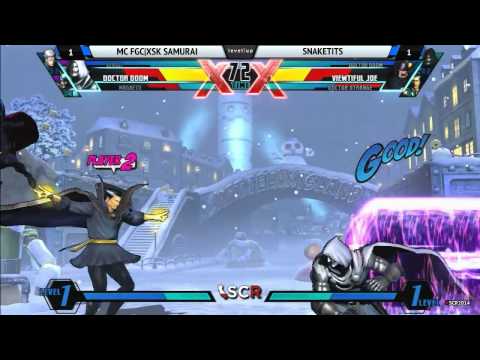UMvC3 MC FGC XSK SAMURAI VS SNAKET¡TS - SCR2014 Day 2 HD