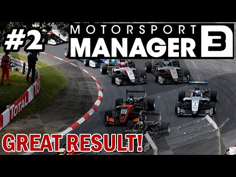 Great Result in Cape Town! | Motorsport Manager 3 Career Mode Part #2 | Fuzz Nation Racing