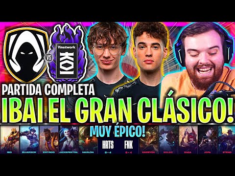 IBAI CASTEA EL PARTIDAZO DE HERETICS CONTRA KOI! *ÉPICO* | HERETICS vs KOI SUPERLIGA LVP ESPAÑOL