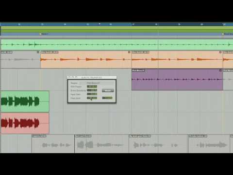Pro Tools®  8 - Transpose with Elastic Pitch