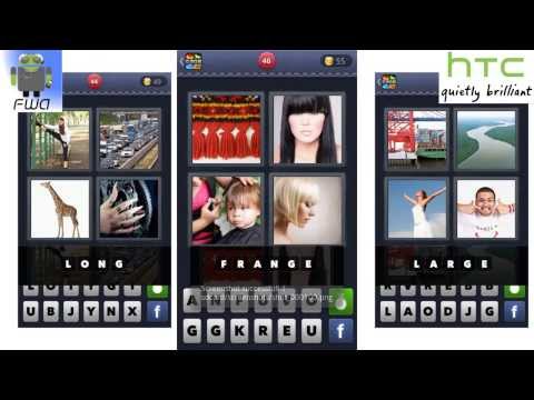 4 Images 1 Mot - niveau 1 à 107 - Apple & Android - Solutions Facile et rapide à voir