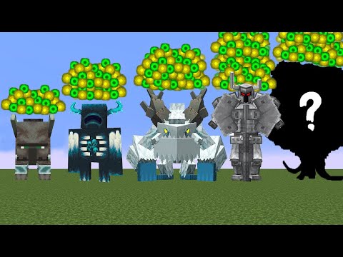 Kristallik games - Which Bosses will give more XP? Comparison: XP on Minecraft