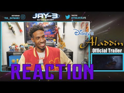 Disney's Aladdin Official Trailer Reaction