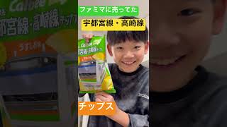 宇都宮線・高崎線チップス　ファミマに売ってた