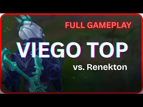 [Full Gameplay] Drac Viego Top vs. Renekton - 16 190126