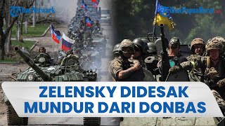 Sempat Didesak untuk Serahkan Wilayah, Kini Zelensky Ditekan Trump untuk Tarik Pasukan di Donbas