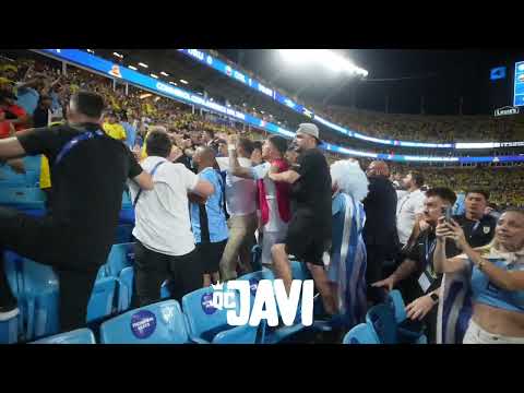 Colombia vs Uruguay semifinal | LA PELEA ENTRE JUGADORES Y FANATICOS