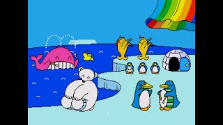 Sega Pico Game: Musical Zoo (1995 Sega)