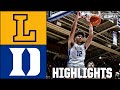 Lipscomb Bisons Vs Duke Blue Devils Full Game Highlights ESPN College Basketball