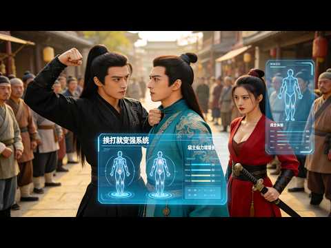 【Multi SUB】穿越成街溜子，意外获得“挨打变强”系统，他靠挨打提升实力，带着将军老婆一路升级称帝！#MiniDrama #精彩大陆短剧