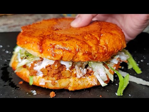 PAMBAZOS Mexican Street Food Sandwich Chorizo And Potato