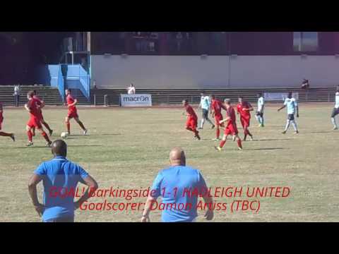 Barkingside 2-1 Hadleigh United.  Emirates FA Cup Extra Preliminary Round.  Sun7Aug2016