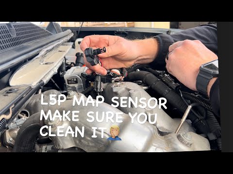 HOW TO Clean MAP SENSOR 2020 L5P Duramax Always check it…..