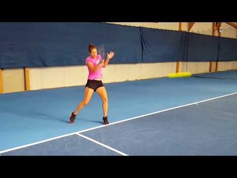 Michaela Honcova practise