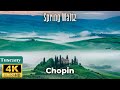 Spring Waltz (Mariage d'Amour) Chopin - Tuscany 4K