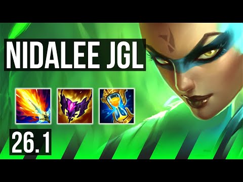 NIDALEE vs GRAVES (JGL) | 38K damage | KR Master | 26.1
