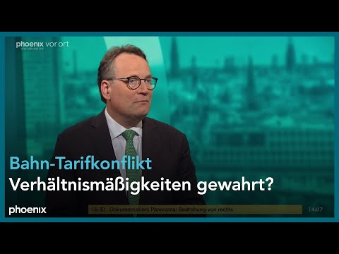 Prof. Gregor Thüsing zum Tarifkonflikt zwischen Deutscher Bahn und GDL am 07.03.24