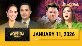 Agenda Weekend | January 11, 2026