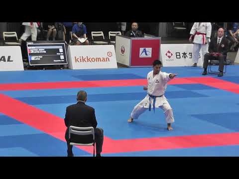 karate1 premier league tokyo, koji arimoto, gojushihosho 五十四歩小