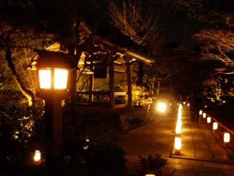 嵐山花灯路(2009)　常寂光寺.wmv