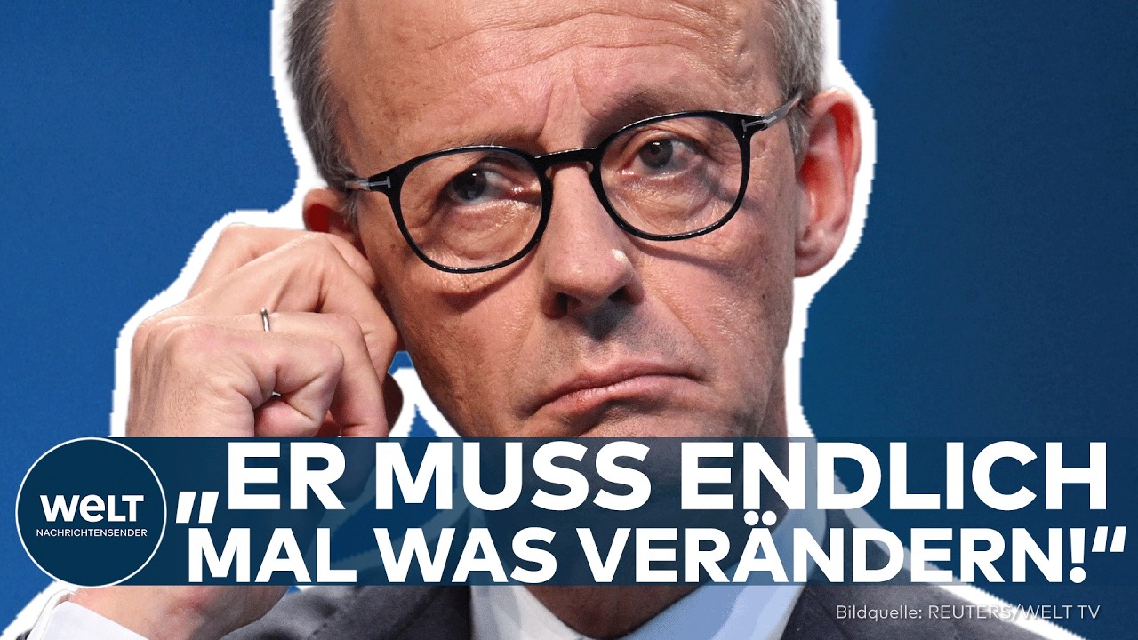 DEUTSCHLAND: Frontalangriff auf Merz! „Er muss endlich mal was verändern!“