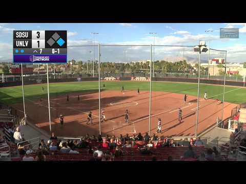 SDSU SOFTBALL: AZTECS 4, UNLV 1 - 4/7/18