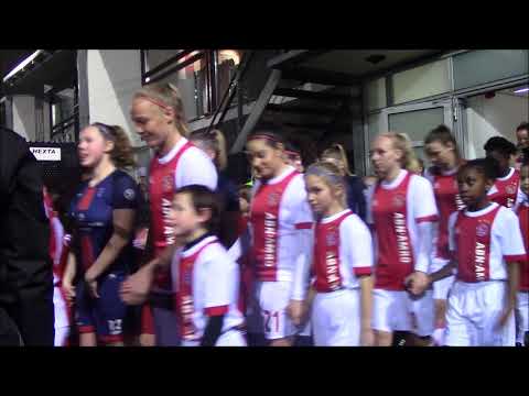 Spelersopkomst AJAX VR1 - V.V. Alkmaar VR1 (3-0)