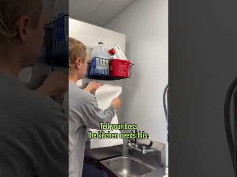 Video: Gator Magnetics Commercial Kitchen Sink Organization with Magnetic Basket & Paper Towel Holder video thumbnail