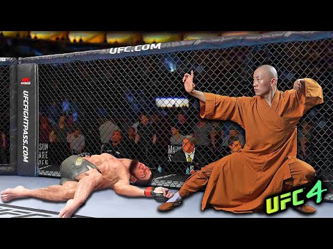 UFC4 | Khabib Nurmagomedov vs. Yuan Shixing | Shaolin Master  (EA sports UFC 4)