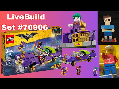 Joker Notorious Lowrider 70906 Part 1. BrickTherapy23 with another #LEGO Build! Join Us!