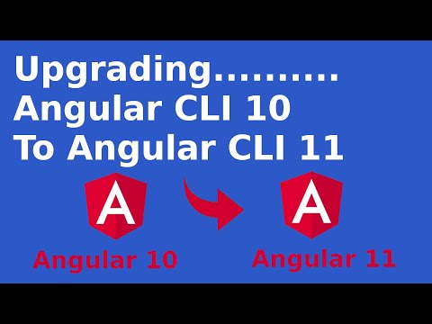 How To Upgrade Angular Cli 10 To Angular Cli 11 Update Angular Cli Version Angularclilatest