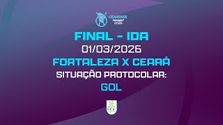 Análise do VAR - Cearense SUPERBET 2026 | Gol | Final |  Fortaleza x Ceará