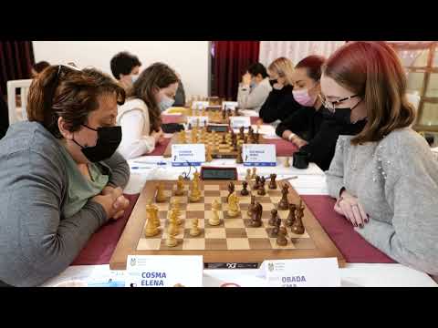 REZUMAT: CN Șah 2022 - Ziua 5: derby-urile au complicat lupta pentru titlu