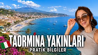  Sicilya rotası, tren ile seyahat, fiyatlar ve Taormina'ya yakın konaklama.  #it