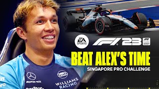 F1® 23 | Go head-to-head with Alex Albon in Singapore | Pro Challenge