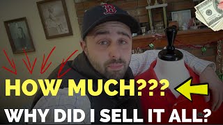 How Much Did I Sell My Clothing Inventory For... Is The Market DEAD?