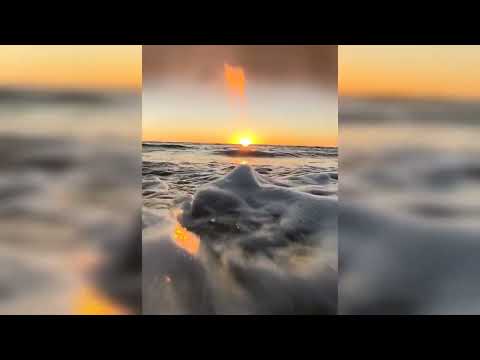 🧡 20 min meditation. Beautiful wave crashing to help focus, sleep, relaxation.🧡