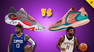 Nike PG 6 vs Nike Kyrie Low 5! Kyrie vs Paul George! What's Better?!