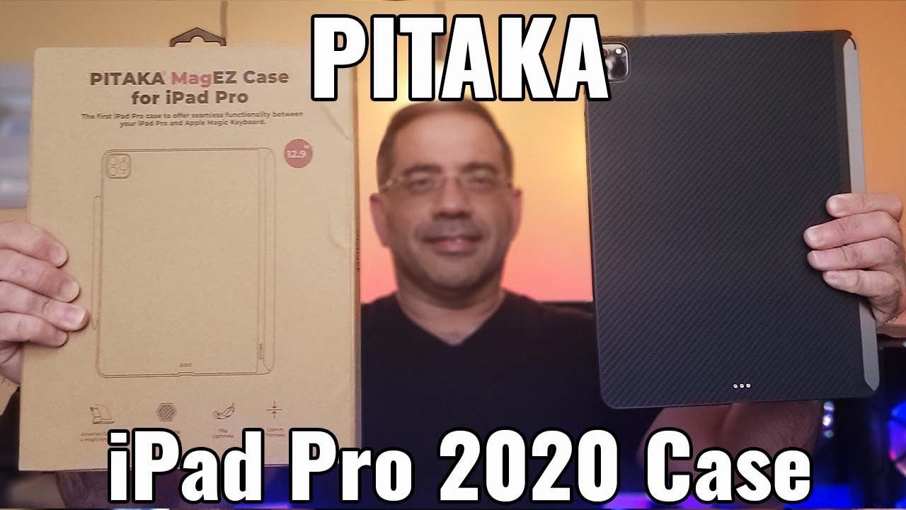 Pitaka IPad Pro 2020 12.9 Case Compatible with iPad Pro Keyboard.