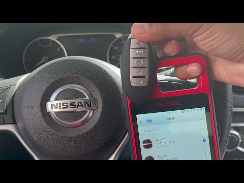 2022 Nissan Altima  All Smart Keys Lost Programming using autel Km100