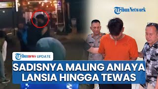 Detik-detik Maling Aniaya Lansia hingga Tewas di Bandung, Injak Dada hingga Leher Korban