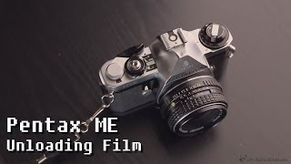 Pentax ME (Unloading Film)