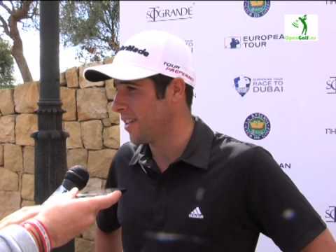 14 04 03 Declaraciones de Adrián Otaegui tras la primera ronda del NH Collection Open