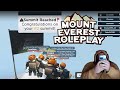 Beating Mt Everest ROBLOX