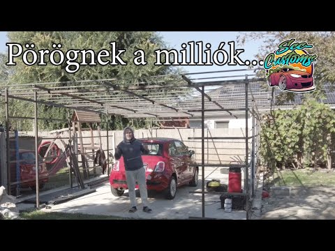 PÖRÖGNEK A MILLIÓK | MŰHELY ÉPÍTÉS EP.1 | #szegezdiszabolcs #scccustoms