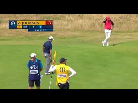 Tommy Fleetwood,Zach Johnson The Open Championship 2018 Final Round