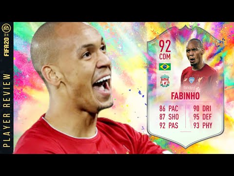WORTH THE UNLOCK? 92 SUMMER HEAT FABINHO PLAYER REVIEW! FIFA 20 Ultimate Team