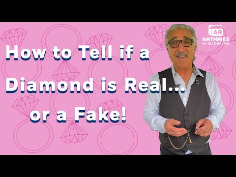 How to Spot a Real Diamond vs. a Fake | Who Knew?! | ANTIQUES ROADSHOW