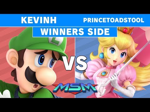 MSM 177 - KevinH (Luigi) vs PrinceToadstool (Peach) Winners - Smash Ultimate