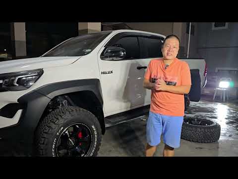 ARB PARABOLIC LEAF SPRING ➕ AIR BAG KIT on TOYOTA HILUX